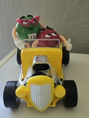 Vintage Hotrod M&M candy dispenser